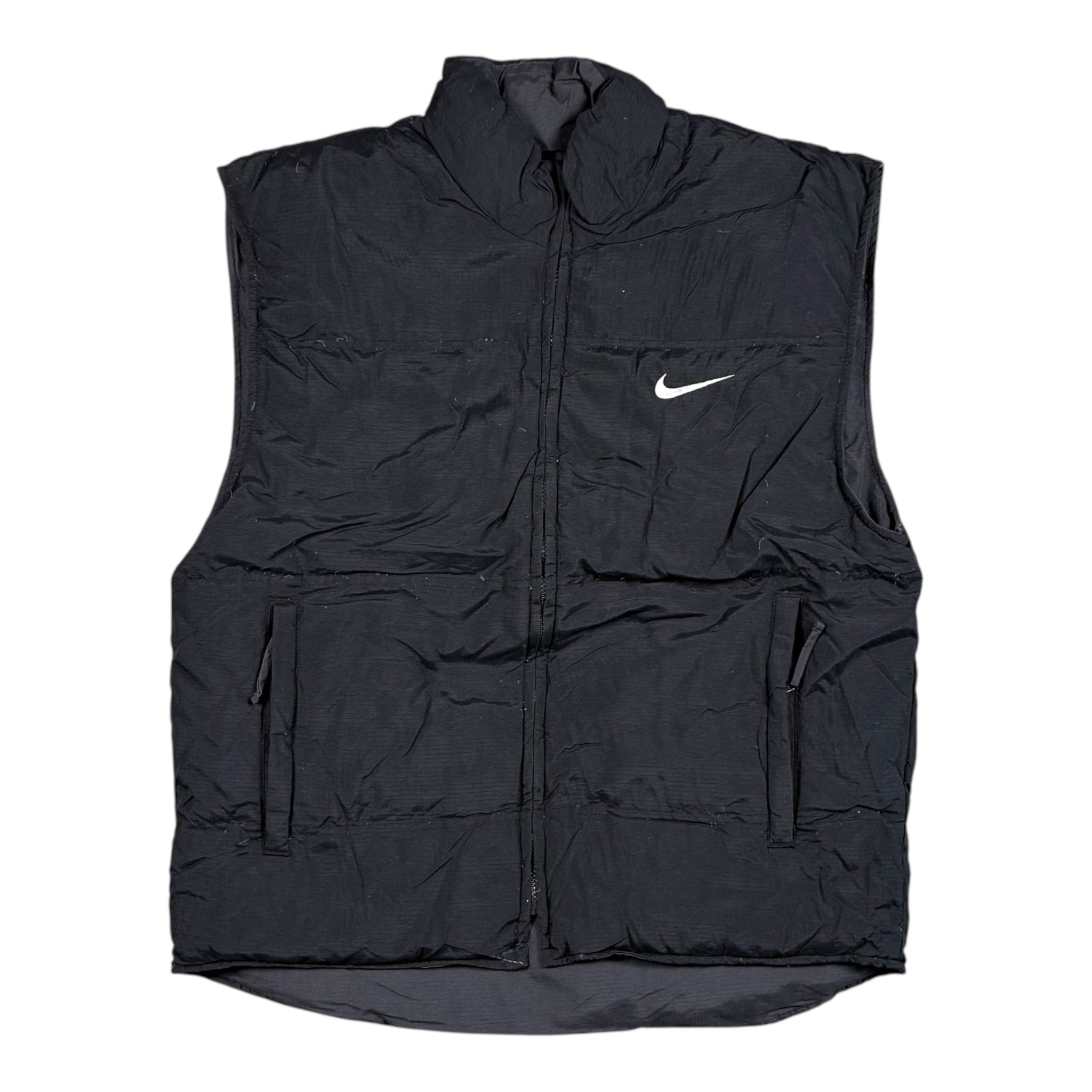 Spellout Puffer Vest