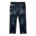 Printed Straight Jeans