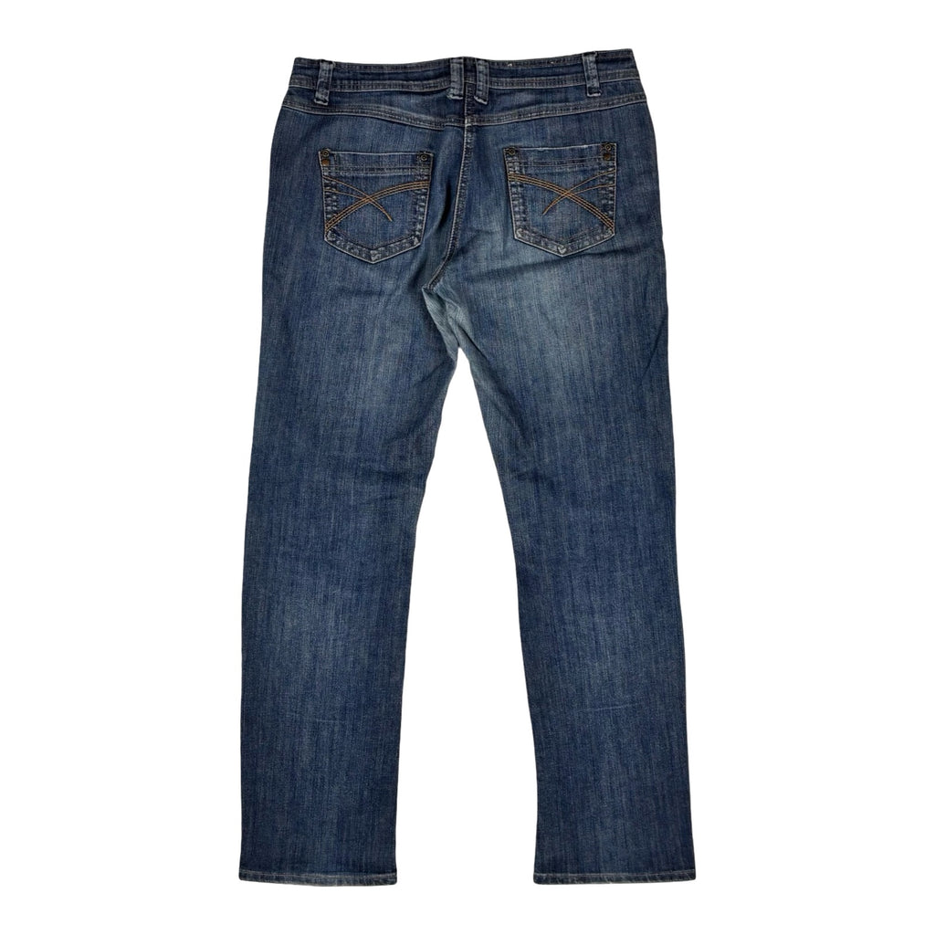 Womens Mid Waist Jeans