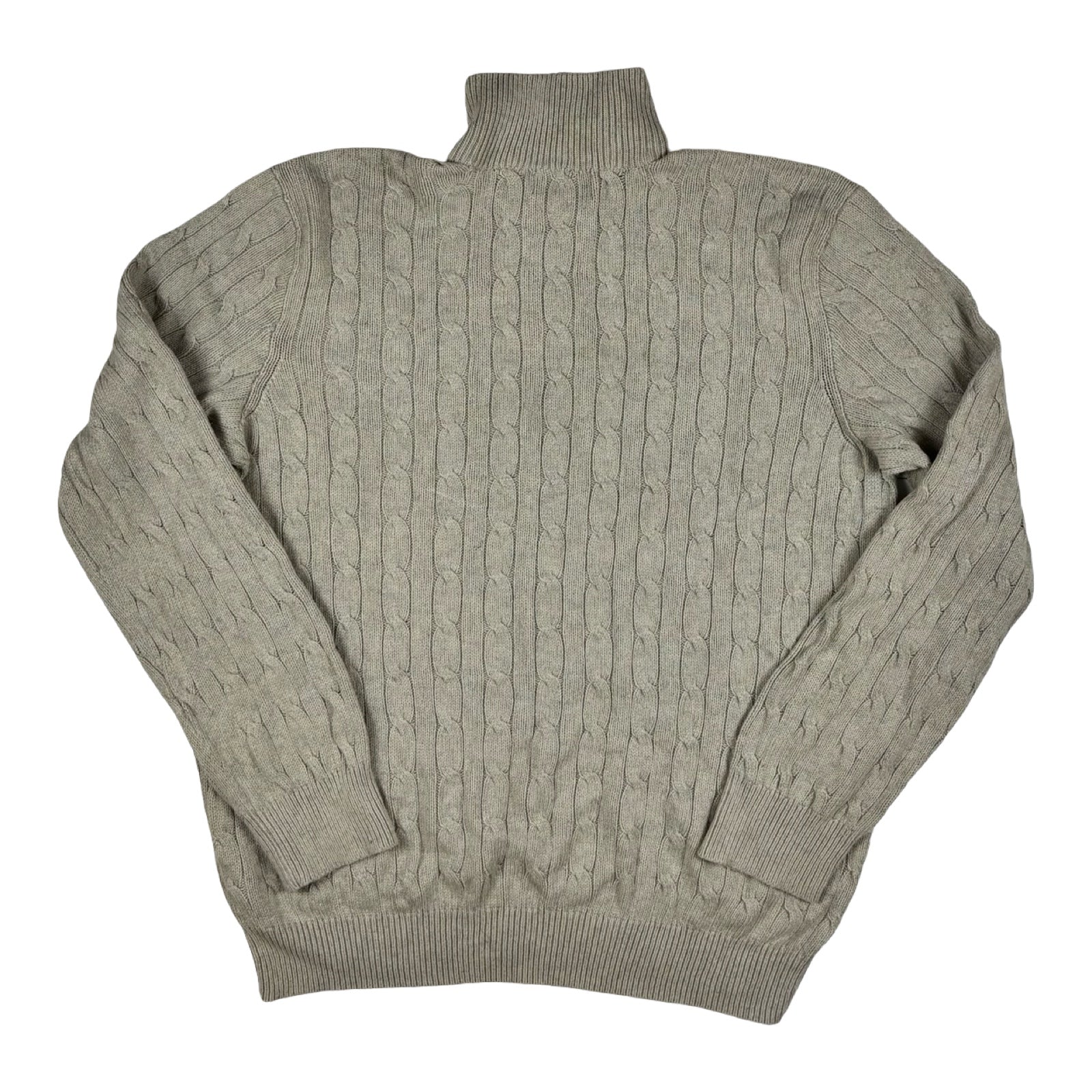 Cable Half Zip Knit