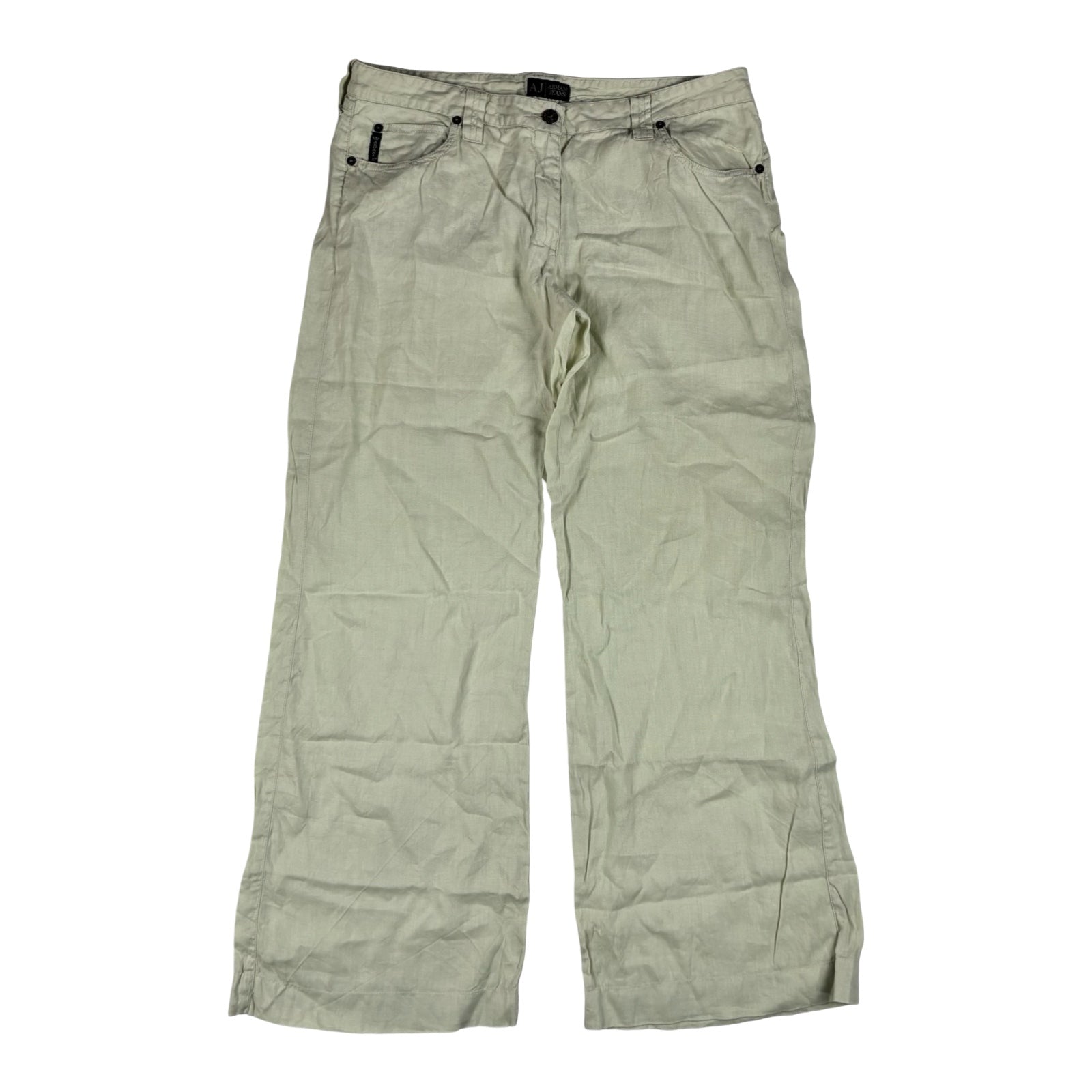 Baggy Leinenhose